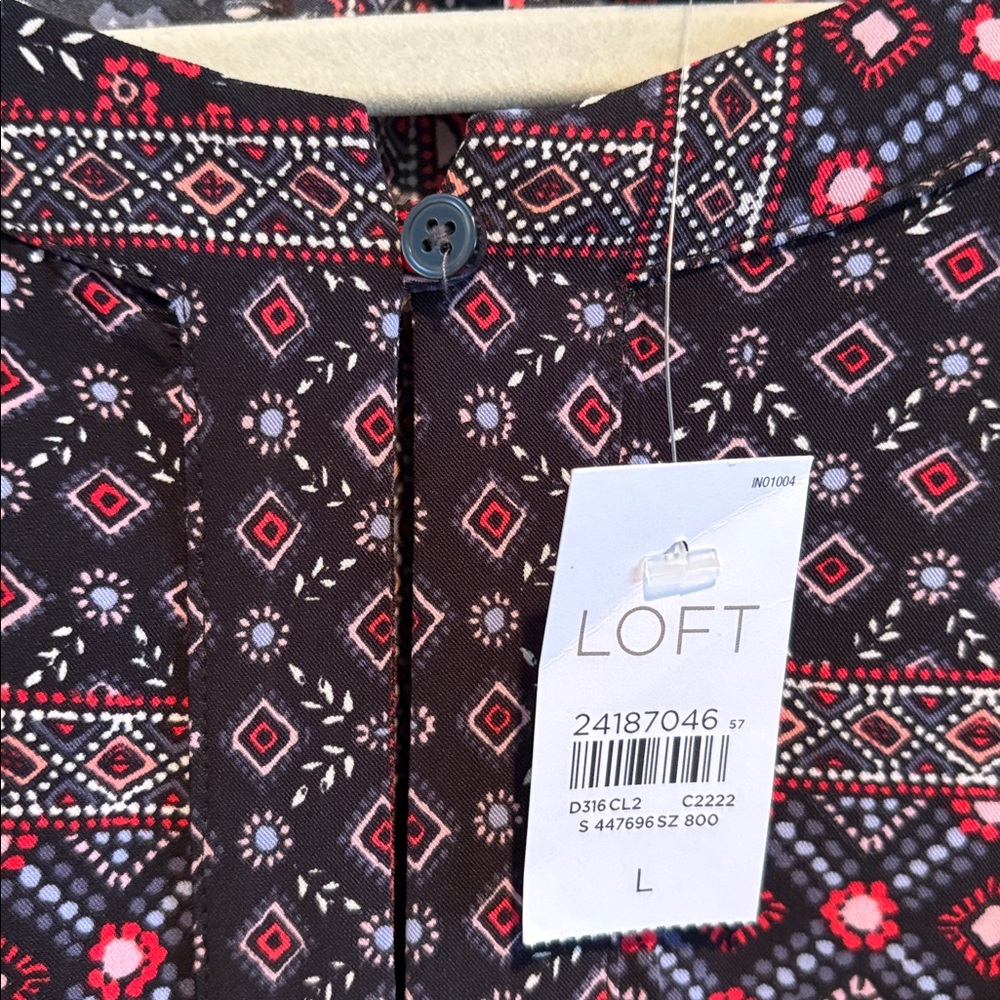 LOFT Bohemian Patterned Dress - Picture 3 of 7
